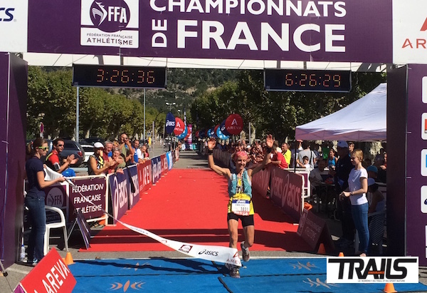 Caroline Chaverot - Championne de France de Trail 2014