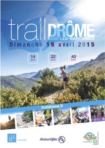 Trail Drome, 3 parcours au choix le 19 avril