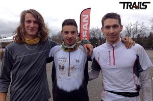 Trail des Glaisins 2015 - podium hommes 18km