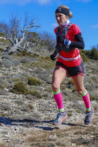 Amandine FERRATO - vainqueur du 25km de la Sainte Beaume 2016