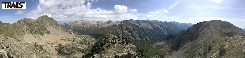 Championnats de Francede Trail 2016 - vue depuis Mont Archas