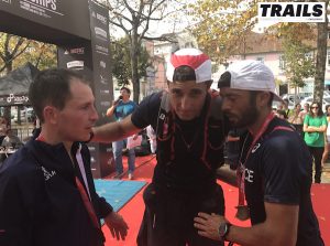 Championnats du Monde de Trail 2016 - Fred Bousseau - Nicolas Martin, Sylvain Court et Benoit Cori