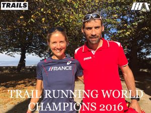 Luis Alberto Hernado et Caroline Chaverot Champions du Monde de Trail 2016