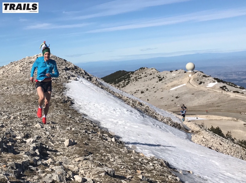 Photos Trail du Ventoux 2017- Fred Bousseau - Marc Lauenstein au sommet