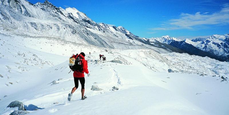 Great Himal Race 2017 - passage sur neige
