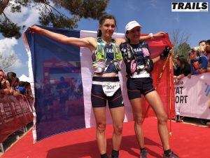 Mondiaux de Trail 2018 - Fred Bousseau - Claire Mougel et Adeline Roche