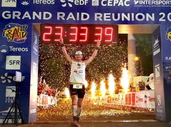 Gregoir Curmer vainqueur du Grand Raid de La Reunion 2019