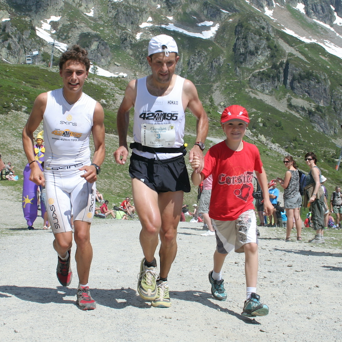 Pascal Giguet et Charles Dubouloz - Marathon du Mont-Blanc 2010