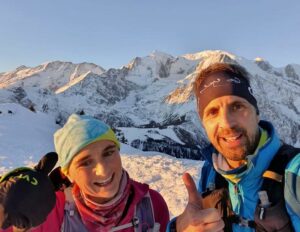 Ultra Snow Trail des Pays du Mont-Blanc - sommet Prarion