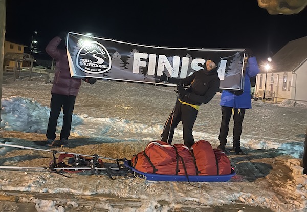 Erick Basset, finisher de l'Iditarod Trail Invitational 1000