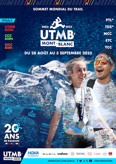 UTMB Mont Blanc affiche 2023